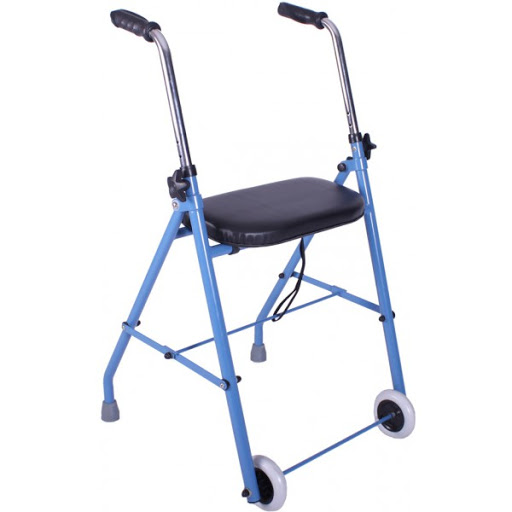 2 Wheel rollator with seat