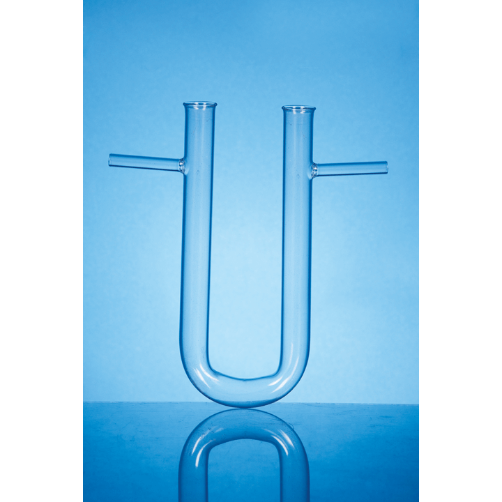 Absorption Tube, Calcium Chloride, U Form, With Side Arms