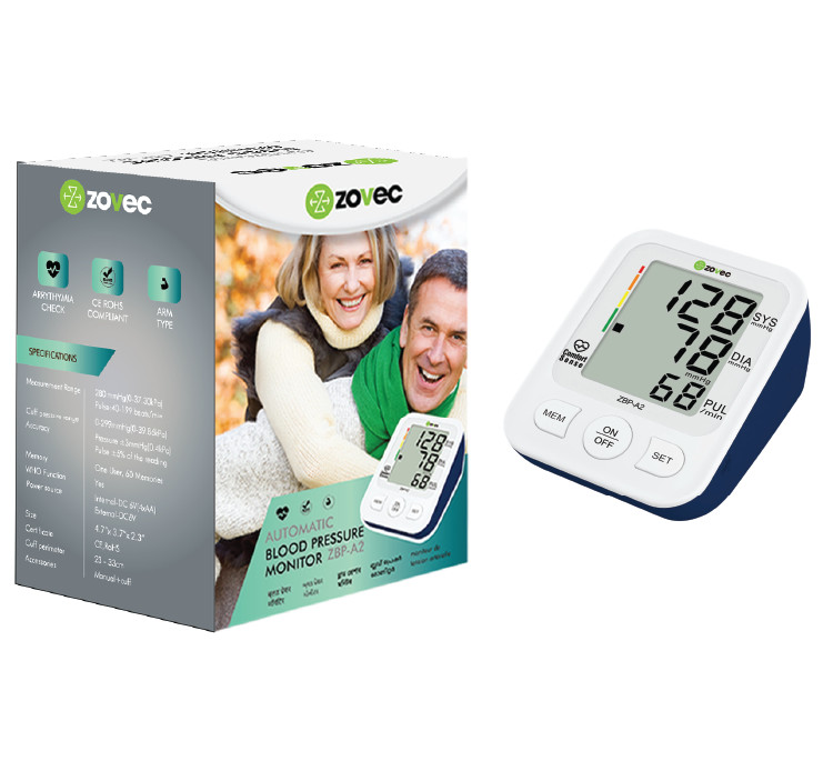 Automatic Blood pressure machine  – ZOVEC ZBP-A2