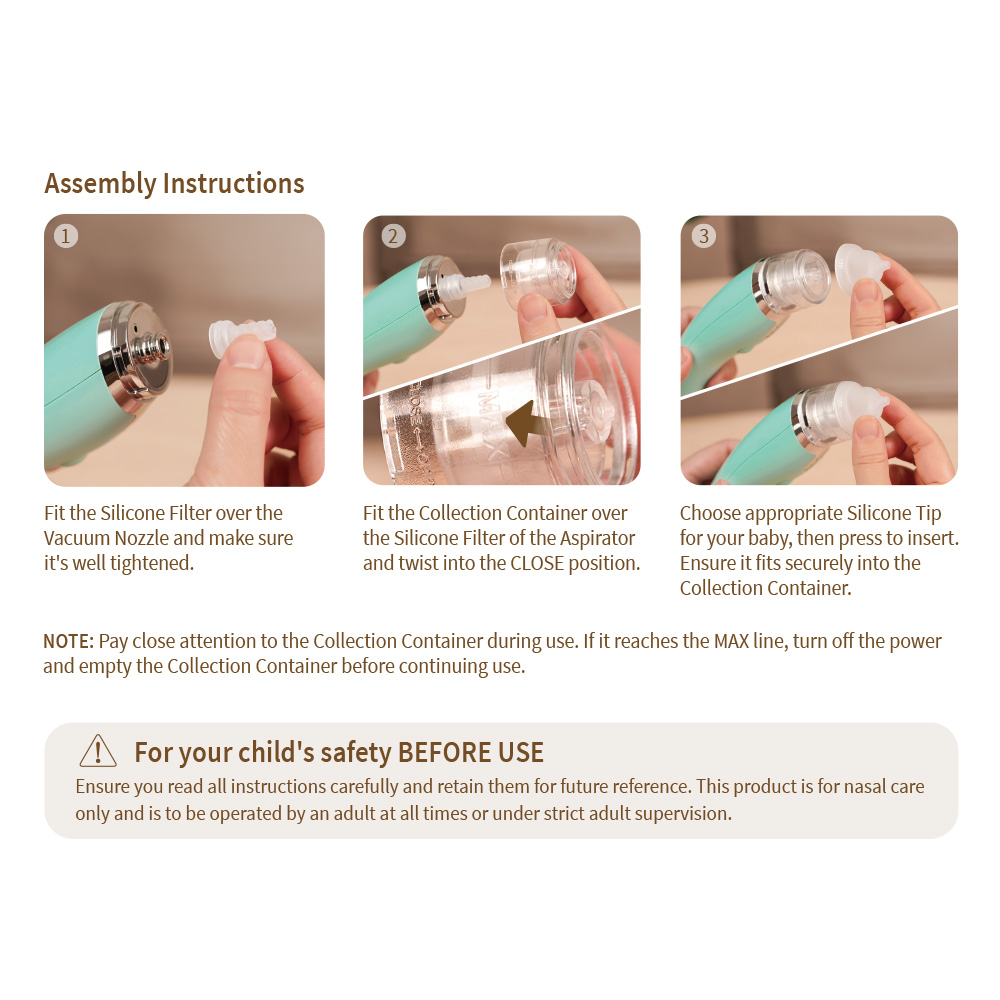Baby Nasal Aspirator