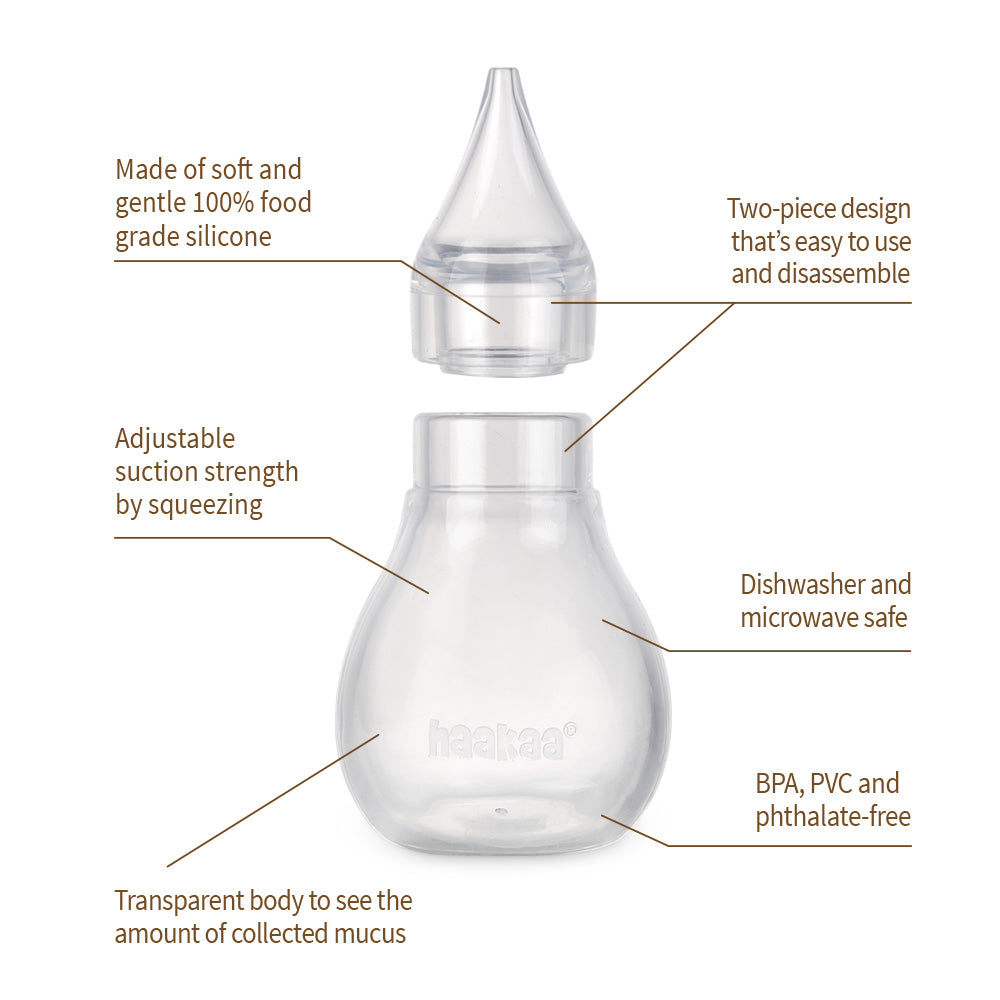 Easy-Squeezy Silicone Bulb Syringe (0m+)