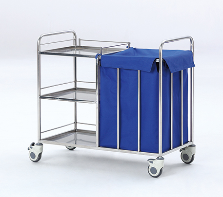 F-16 Stainless steel trolley for treatment
