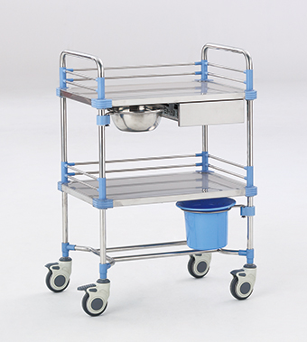 F-17 Stainless steel trolley for treatment