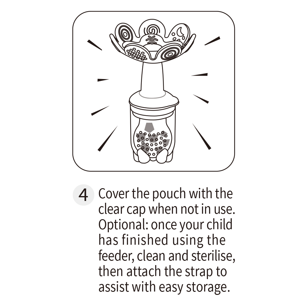 Fresh Food Feeder & Cover Set