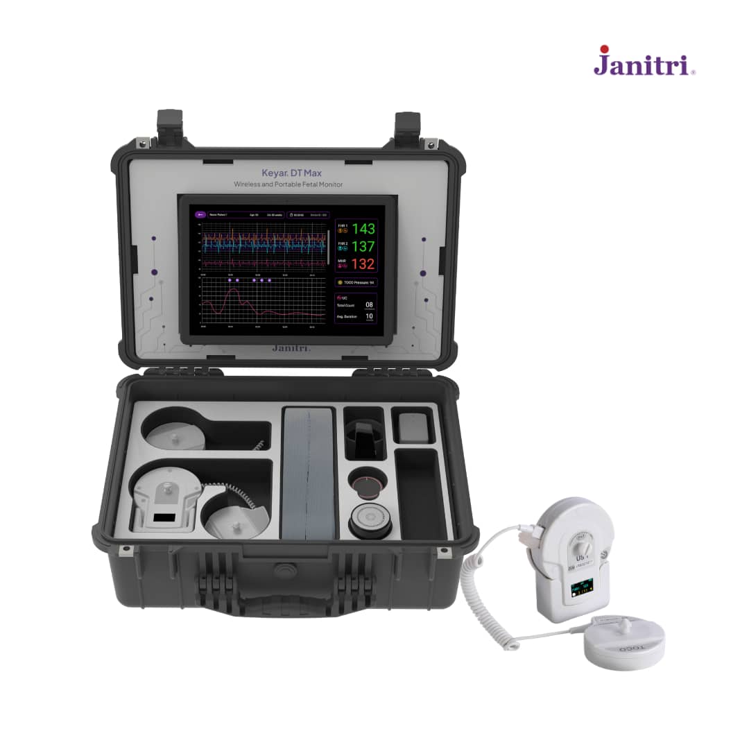 Janitri Keyar DT Max Wireless & Portable Smart Fetal Monitor