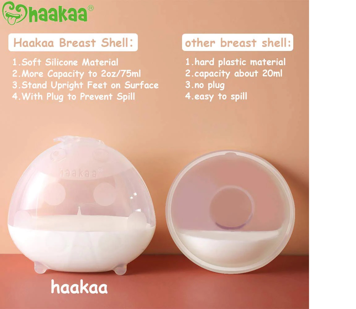 Ladybug Silicone Milk Collector 2.5 oz/75 ml
