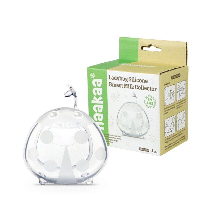 Ladybug Silicone Milk Collector 2.5 oz/75 ml