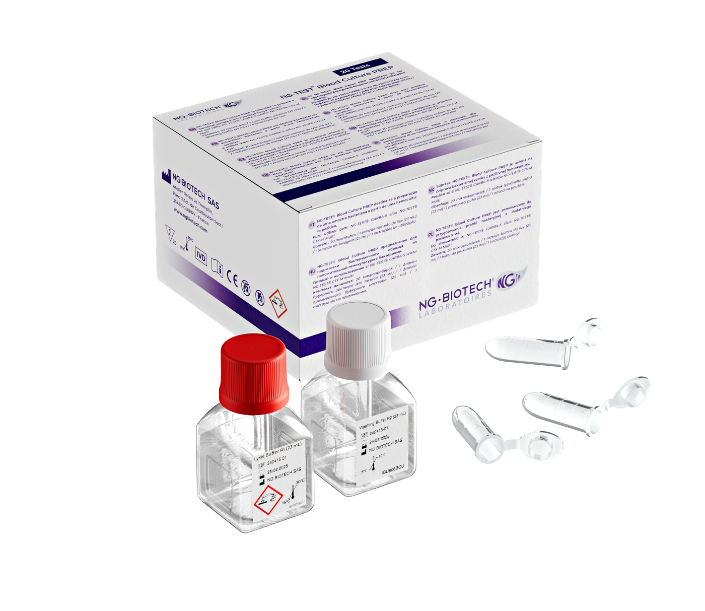 NG-TEST Blood Culture PREP Sample Preparation Kit