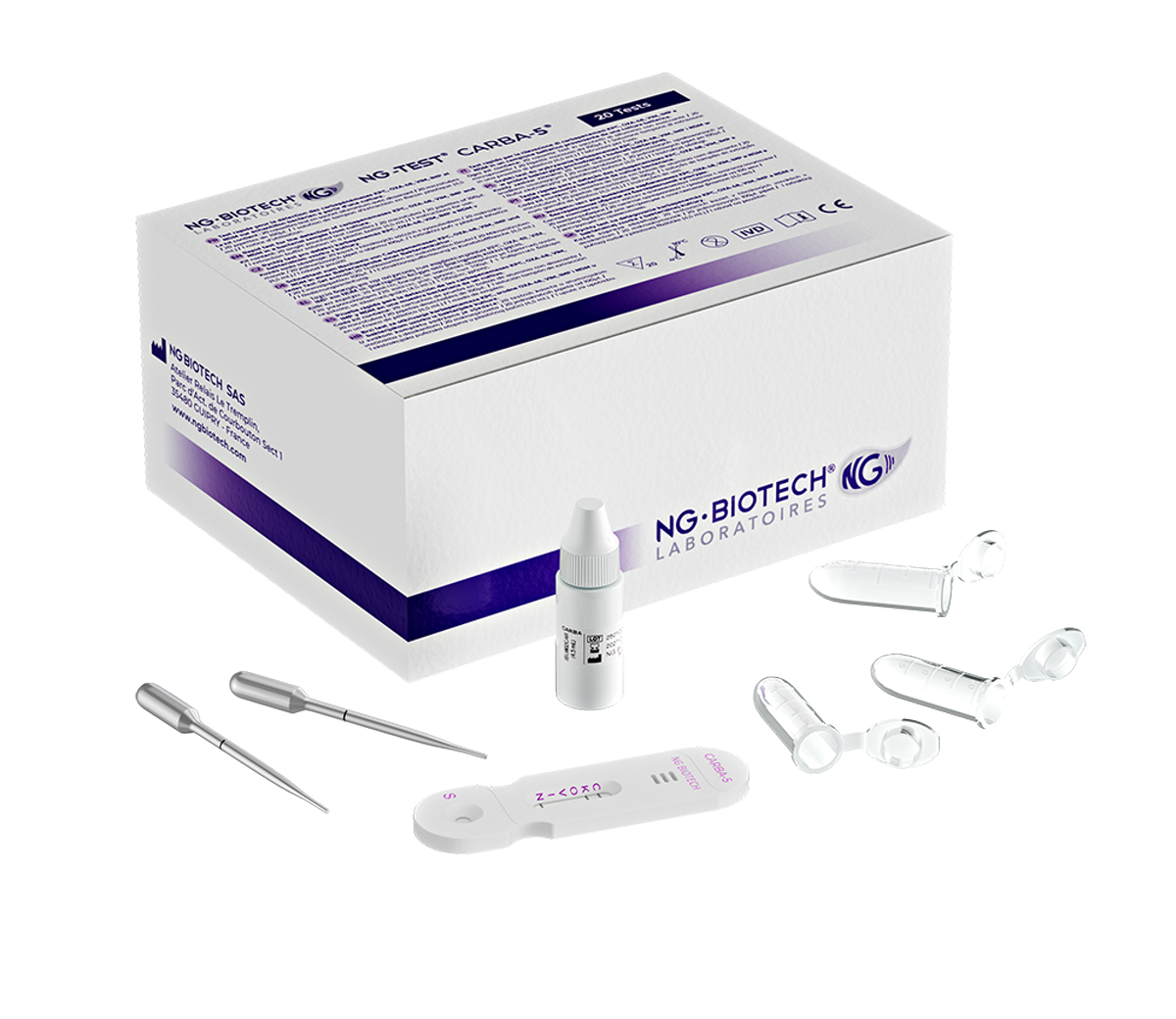NG-TEST CARBA-5 Rapid Carbapenemase Detection Test