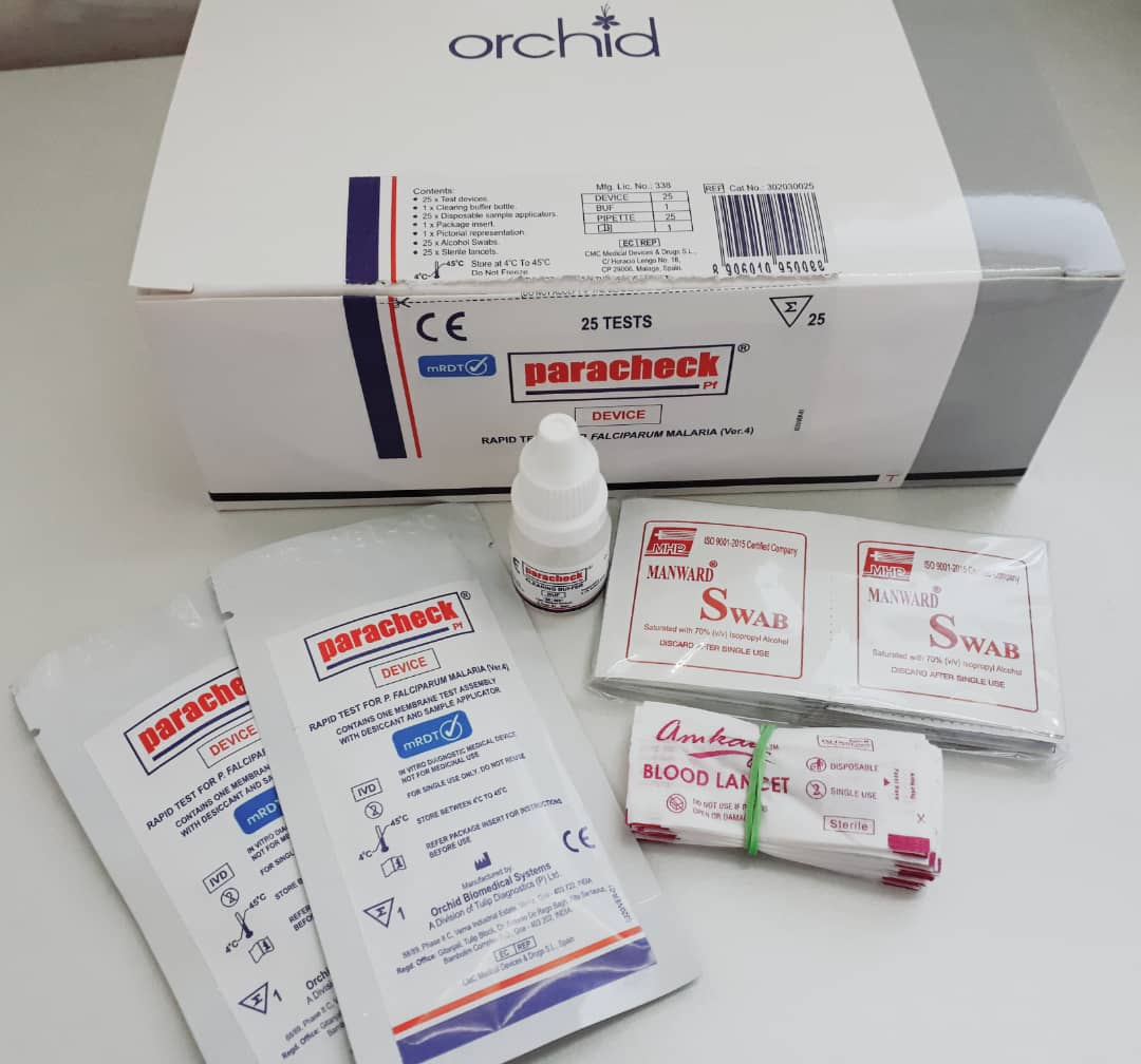 Paracheck Pf Device for Malaria