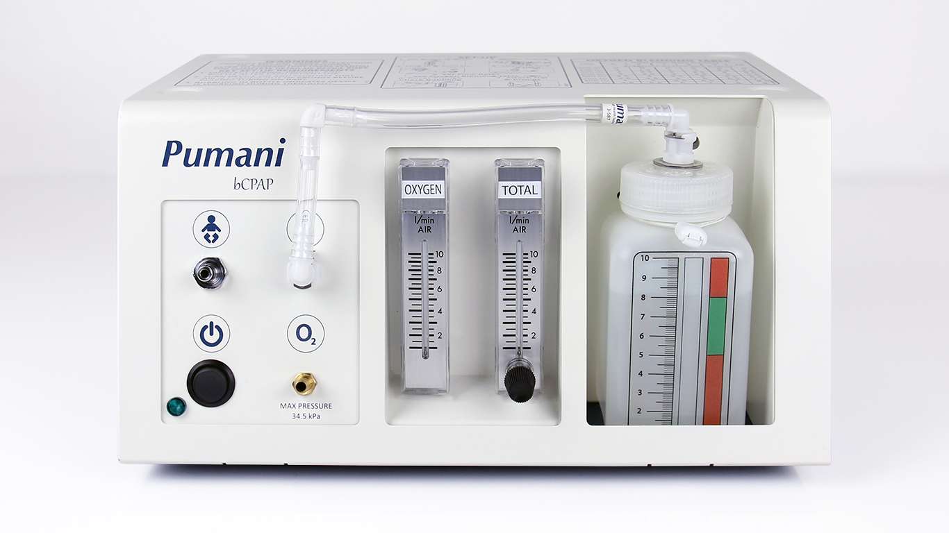 Pumani bubble CPAP