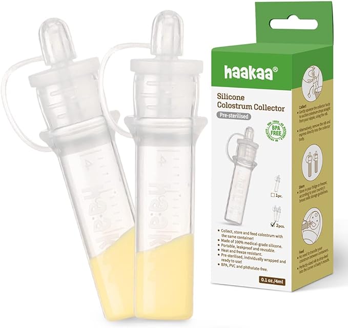 Silicone Colostrum Collectors 4 ml, 1 PK (Pre-Sterilized)
