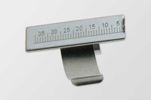 Stainless Steel Endo Ring Ruler