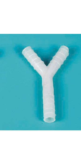 Tubing connector Y
